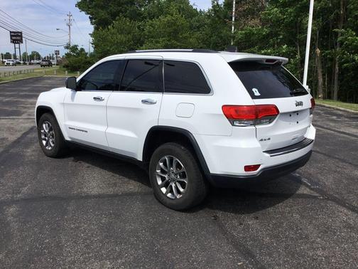Bright White Clearcoat 2015 Jeep Grand Cherokee Limited