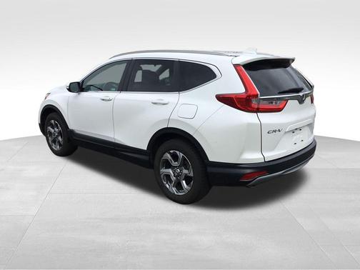 Platinum White 2019 Honda CR-V EX-L