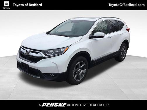 Platinum White 2019 Honda CR-V EX-L