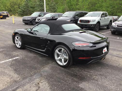 Black 2018 Porsche 718 Boxster Base