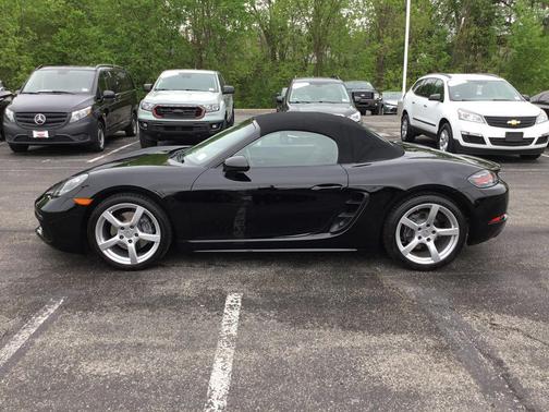 Black 2018 Porsche 718 Boxster Base
