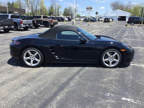 Black 2018 Porsche 718 Boxster Base