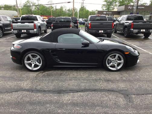 Black 2018 Porsche 718 Boxster Base