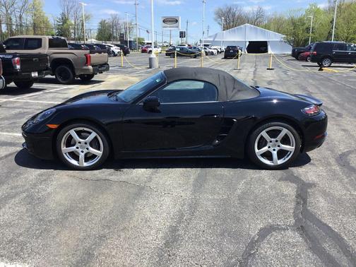 Black 2018 Porsche 718 Boxster Base