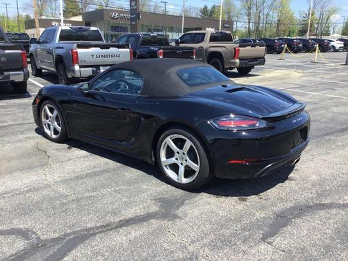 Black 2018 Porsche 718 Boxster Base