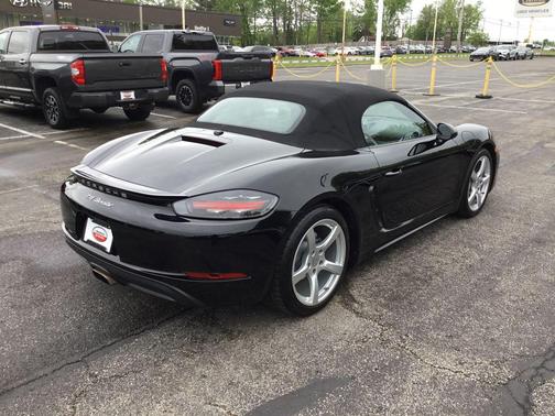 Black 2018 Porsche 718 Boxster Base