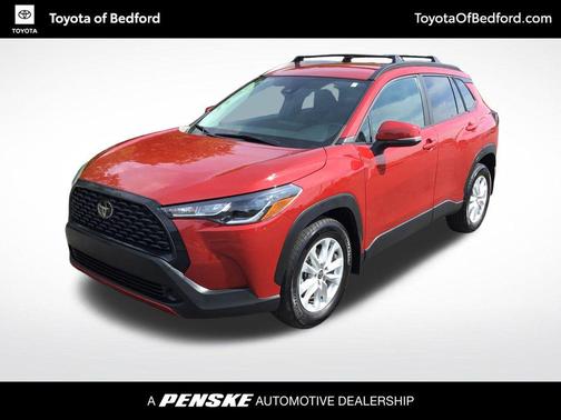 Barcelona Red Metallic 2022 Toyota Corolla Cross LE