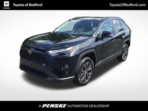 Midnight Black Metallic 2025 Toyota RAV4 Hybrid XLE Premium