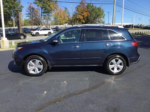 Bali Blue Pearl 2011 Acura MDX 3.7L