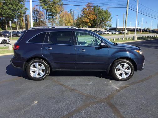 Bali Blue Pearl 2011 Acura MDX 3.7L