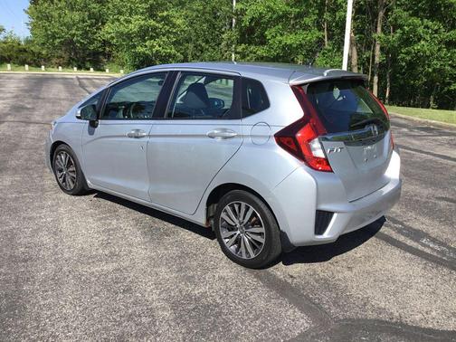 Alabaster Silver Metallic 2015 Honda Fit EX