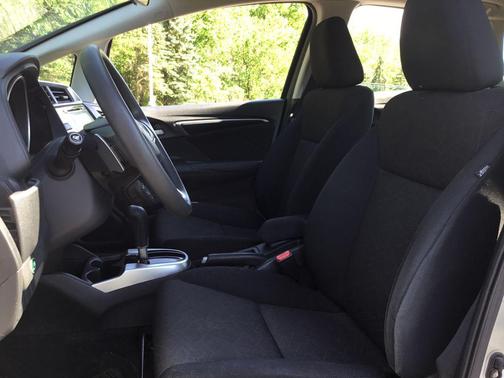 Alabaster Silver Metallic 2015 Honda Fit EX