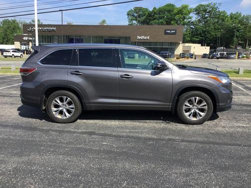 Predawn Gray Mica 2015 Toyota Highlander XLE
