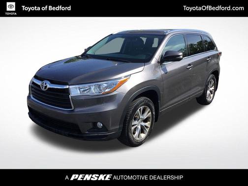 Predawn Gray Mica 2015 Toyota Highlander XLE