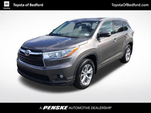 Predawn Gray Mica 2015 Toyota Highlander XLE