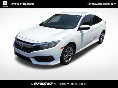 Taffeta White 2018 Honda Civic LX