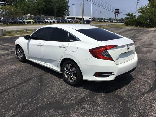 Taffeta White 2018 Honda Civic LX