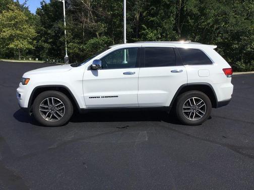 Bright White Clearcoat 2020 Jeep Grand Cherokee Limited