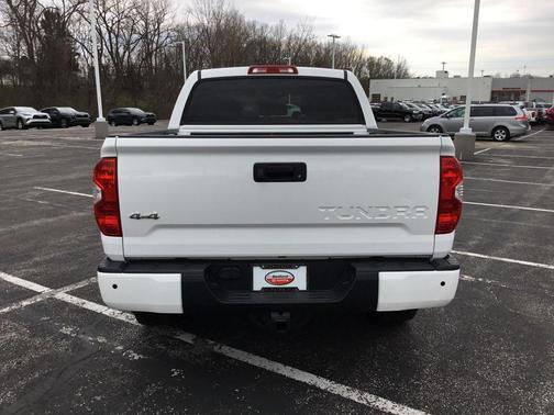 Super White 2019 Toyota Tundra Platinum