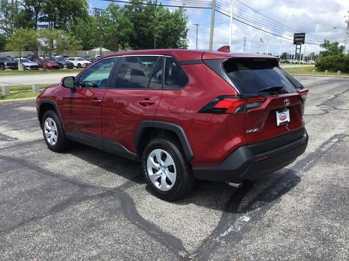 Ruby Flare Pearl 2025 Toyota RAV4 LE