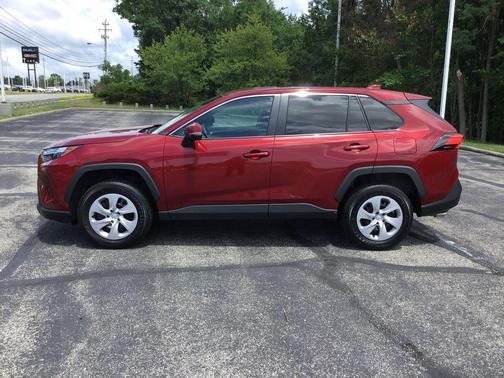 Ruby Flare Pearl 2025 Toyota RAV4 LE