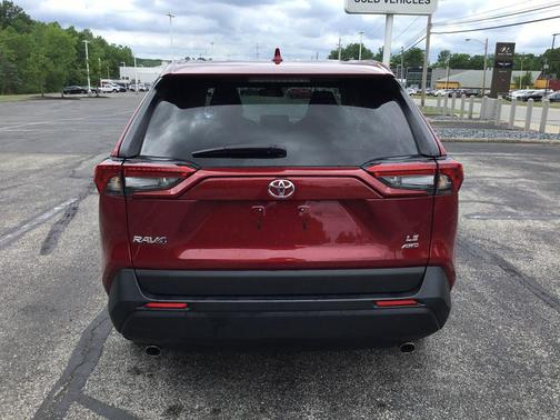 Ruby Flare Pearl 2025 Toyota RAV4 LE
