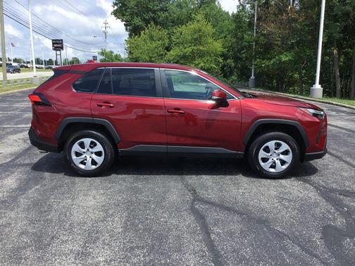 Ruby Flare Pearl 2025 Toyota RAV4 LE