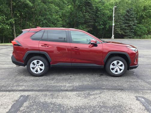 Ruby Flare Pearl 2025 Toyota RAV4 LE