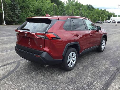 Ruby Flare Pearl 2025 Toyota RAV4 LE