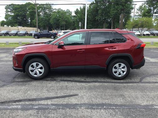 Ruby Flare Pearl 2025 Toyota RAV4 LE