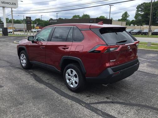 Ruby Flare Pearl 2025 Toyota RAV4 LE