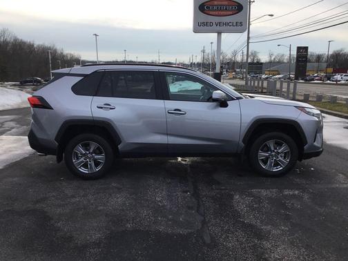 Silver Sky Metallic 2025 Toyota RAV4 XLE