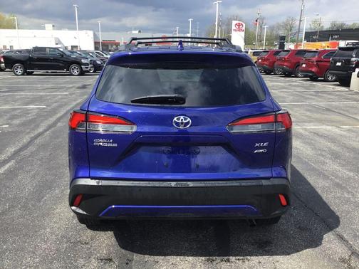 Blue Crush Metallic 2024 Toyota Corolla Cross XLE