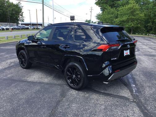 Midnight Black Metallic 2024 Toyota RAV4 Hybrid SE