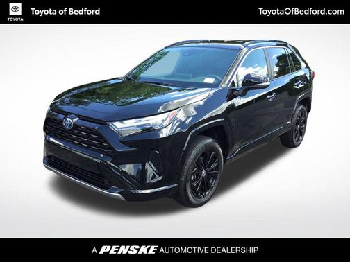 Midnight Black Metallic 2024 Toyota RAV4 Hybrid SE