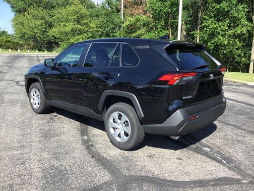 Midnight Black Metallic 2024 Toyota RAV4 LE
