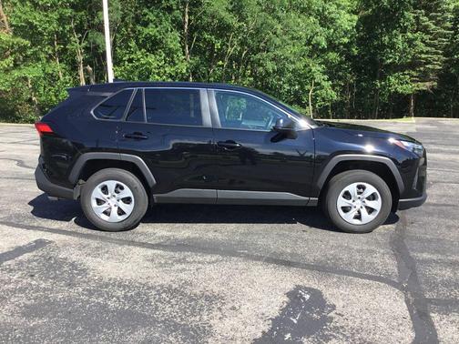 Midnight Black Metallic 2024 Toyota RAV4 LE