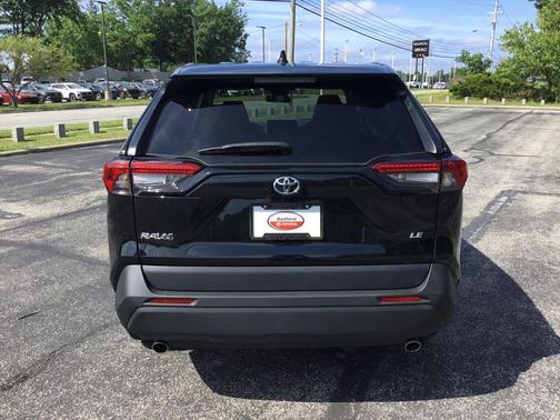 Midnight Black Metallic 2024 Toyota RAV4 LE