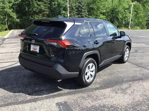 Midnight Black Metallic 2024 Toyota RAV4 LE