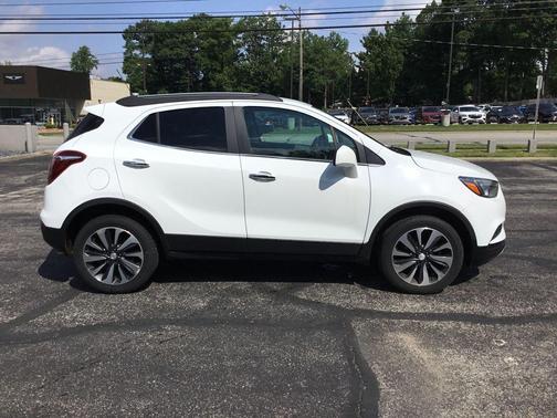 Summit White 2021 Buick Encore Preferred