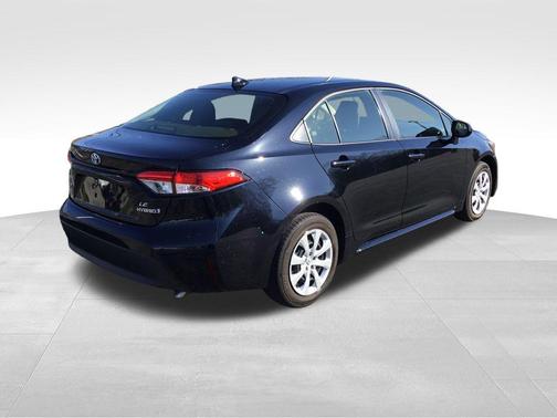 Midnight Black Metallic 2024 Toyota Corolla Hybrid LE