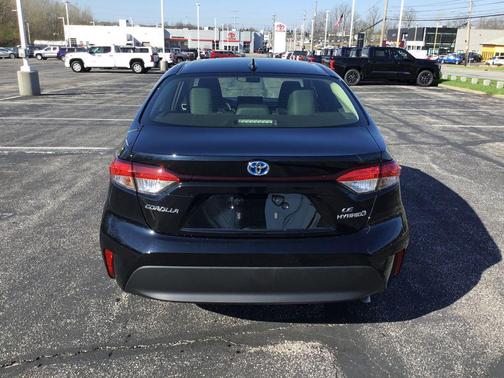 Midnight Black Metallic 2024 Toyota Corolla Hybrid LE