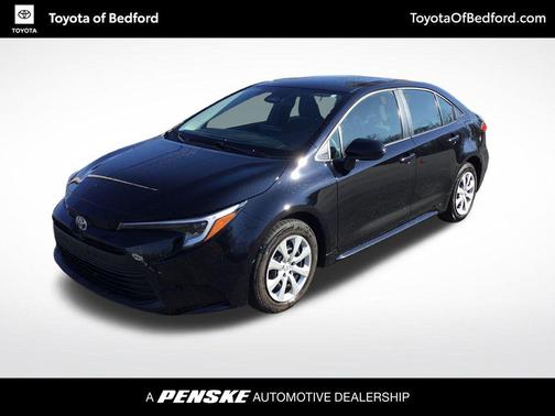 Midnight Black Metallic 2024 Toyota Corolla Hybrid LE