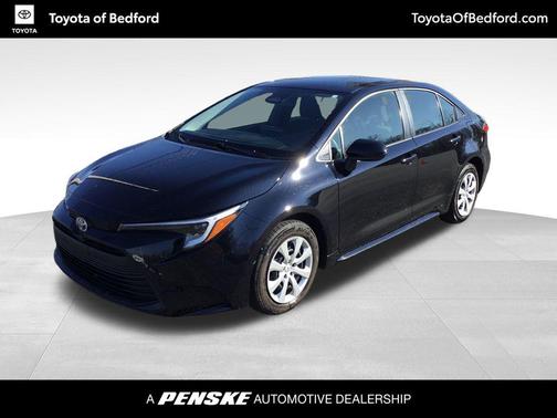 Midnight Black Metallic 2024 Toyota Corolla Hybrid LE