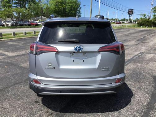 Silver Sky Metallic 2018 Toyota RAV4 Hybrid Limited
