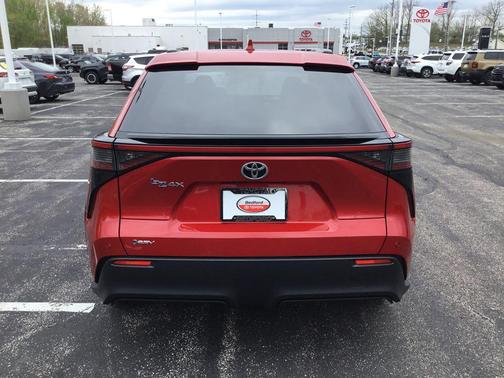 Supersonic Red 2024 Toyota bZ4X XLE