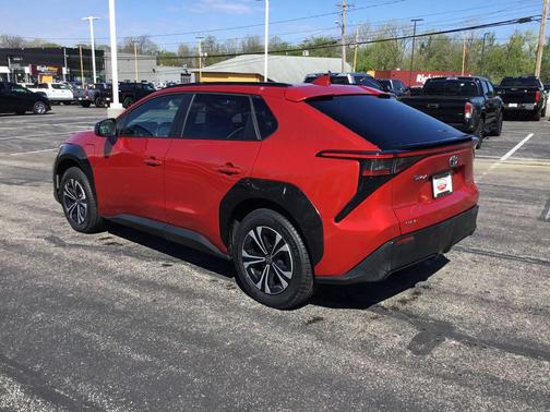 Supersonic Red 2024 Toyota bZ4X XLE