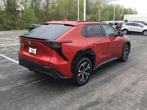 Supersonic Red 2024 Toyota bZ4X XLE