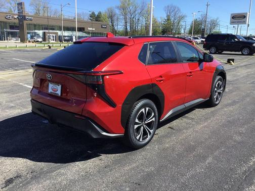 Supersonic Red 2024 Toyota bZ4X XLE