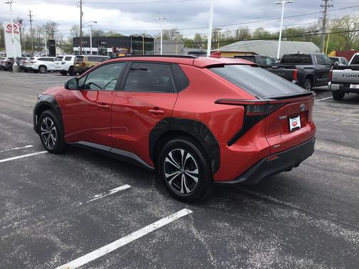 Supersonic Red 2024 Toyota bZ4X XLE